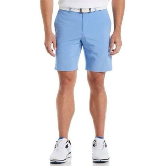 Callaway Golf 9" Flat Front Shorts In Blue Size 36 - Picture 1 of 11